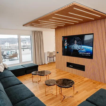 Апартаменты Albelli Luxury Skyview *