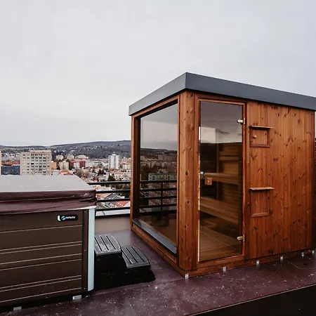 Апартаменты Albelli Luxury Skyview Кошице